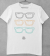 Lóci Játszik - Men´s T-shirt with sunglasses print