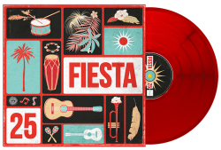 Fiesta 25 vinyl - Piros korong