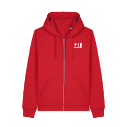 Hiperkarma -Zenekari Logós Cipzáras Pulóver