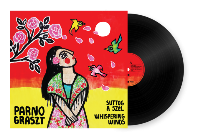 Parno Graszt - Suttog a szél Vinyl Fekete koronggal